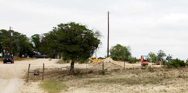 10/18/2013 - from road - The forms are started.