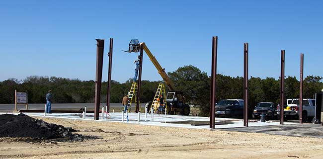 Steel finally starting up, 2/27/'14